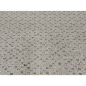 1/2 yard Light Brown Polka Dot Cotton Fabric with Small Repeating Diamond Patter